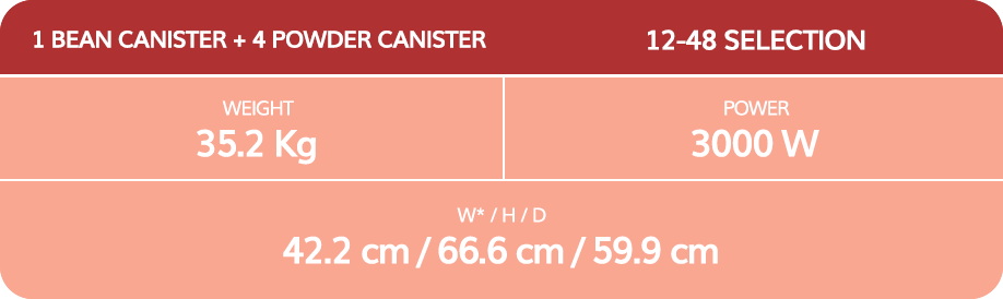 NESCAFÉ MILANO MTS60 Hot Machine Informations