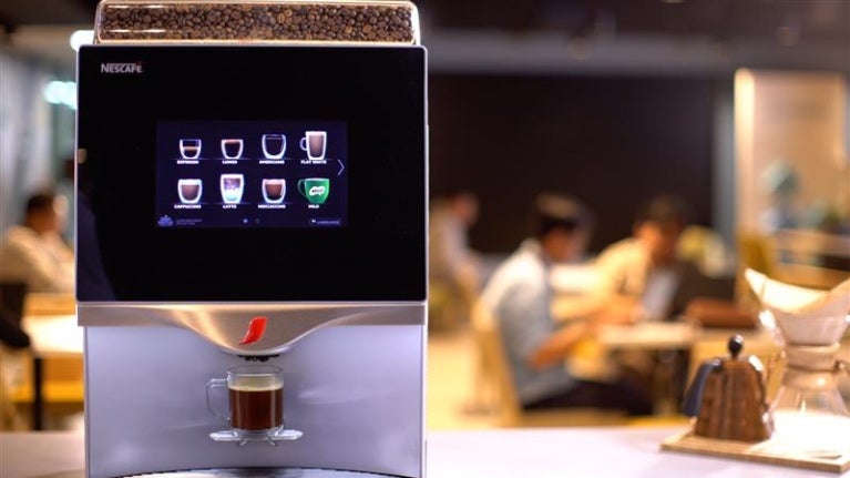 MENU MESIN KOPI NESTLÉ