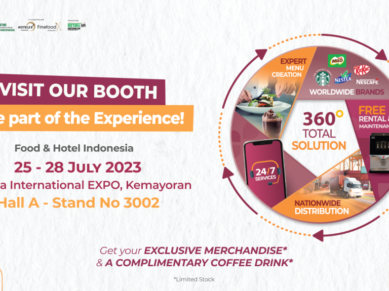 Nestle Professional Mencuri Perhatian di Food Hotel Indonesia