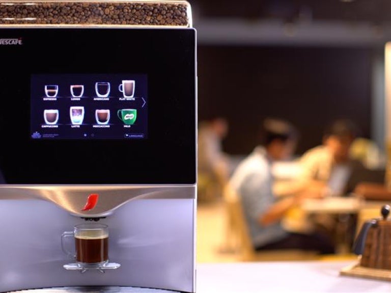 MENU MESIN KOPI NESTLÉ