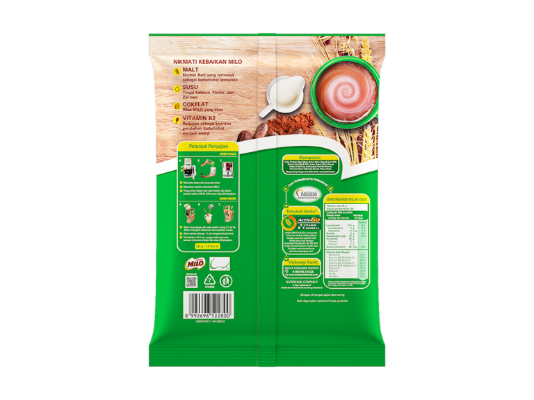MILO Foodservice belakang