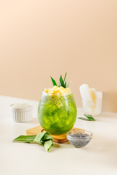 Teh Hijau Lumut (Green Moss Tea)