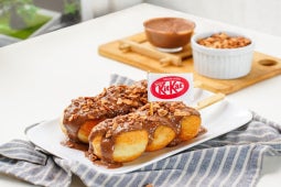 Choco Crumble Donut Skewers