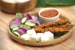 Harvest Gourmet Chargrill Satay with Peanut Sauce