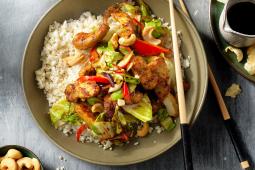 No waste cauliflower rice